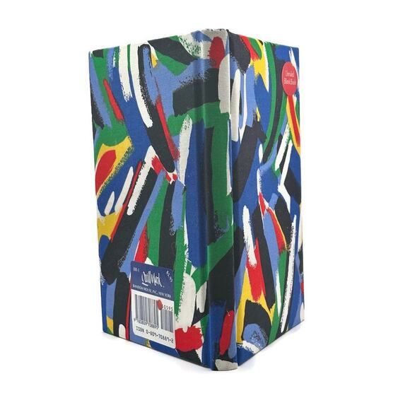 Vintage Blank Notebook, Abstract Art Fabric Cover, 1988 Random House - Picture 4 of 9